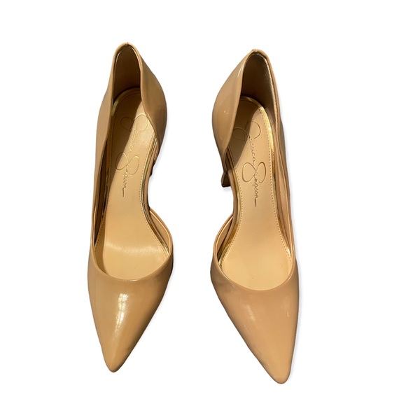 Jessica Simpson Prizma Patent d'Orsay Pumps - Picture 8 of 11